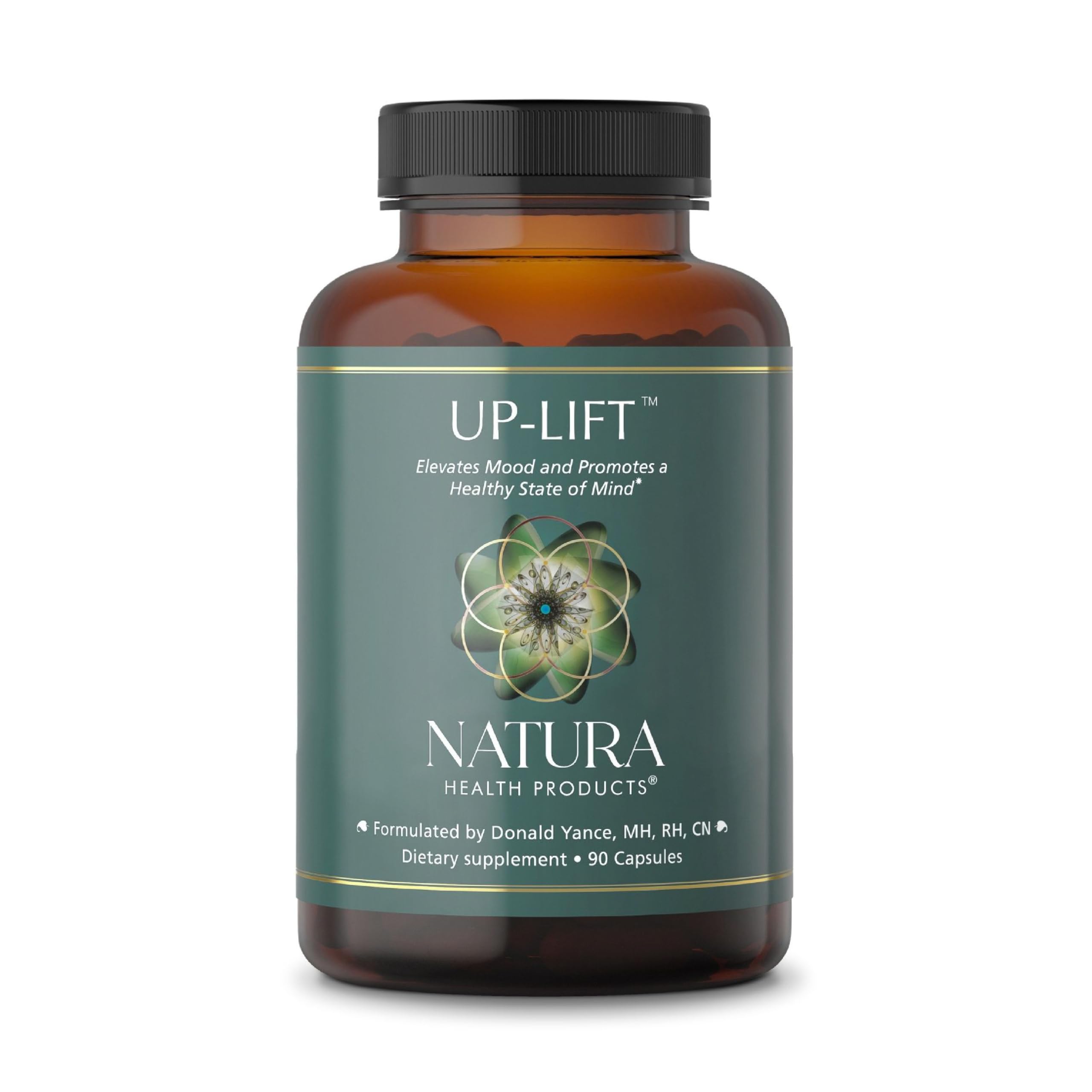 Natura Health Up-Lift : bouteille de capsules prête pour le quotidien.
