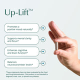 Up-Lift : versement de capsules, geste simple pour routine calme.