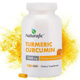 Naturafic Turmeric Curcumin - bouteille prête pour une utilisation quotidienne
