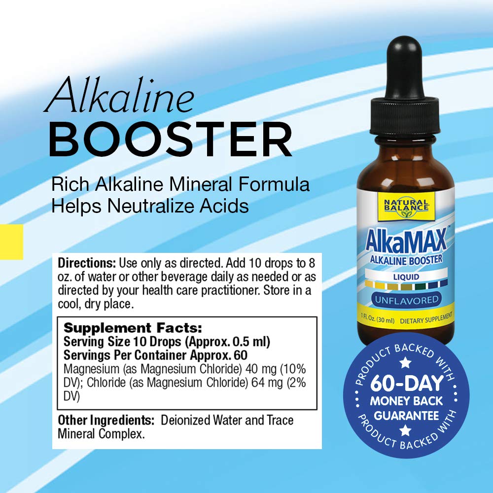 Natural Balance AlkaMax gouttes – flacon prêt à ajouter à votre boisson préférée