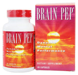 Natural Balance Brain Pep: bouteille élégante pour soutenir la concentration.