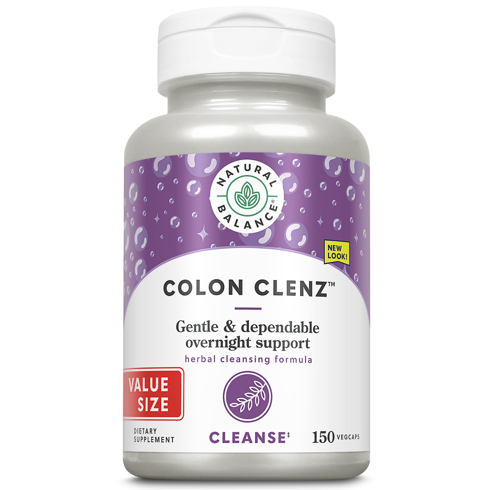 Natural Balance Colon Clenz : bouteille prête pour une digestion plus équilibrée.