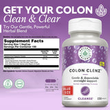 Natural Balance Colon Clenz : étiquette claire et végétarienne.