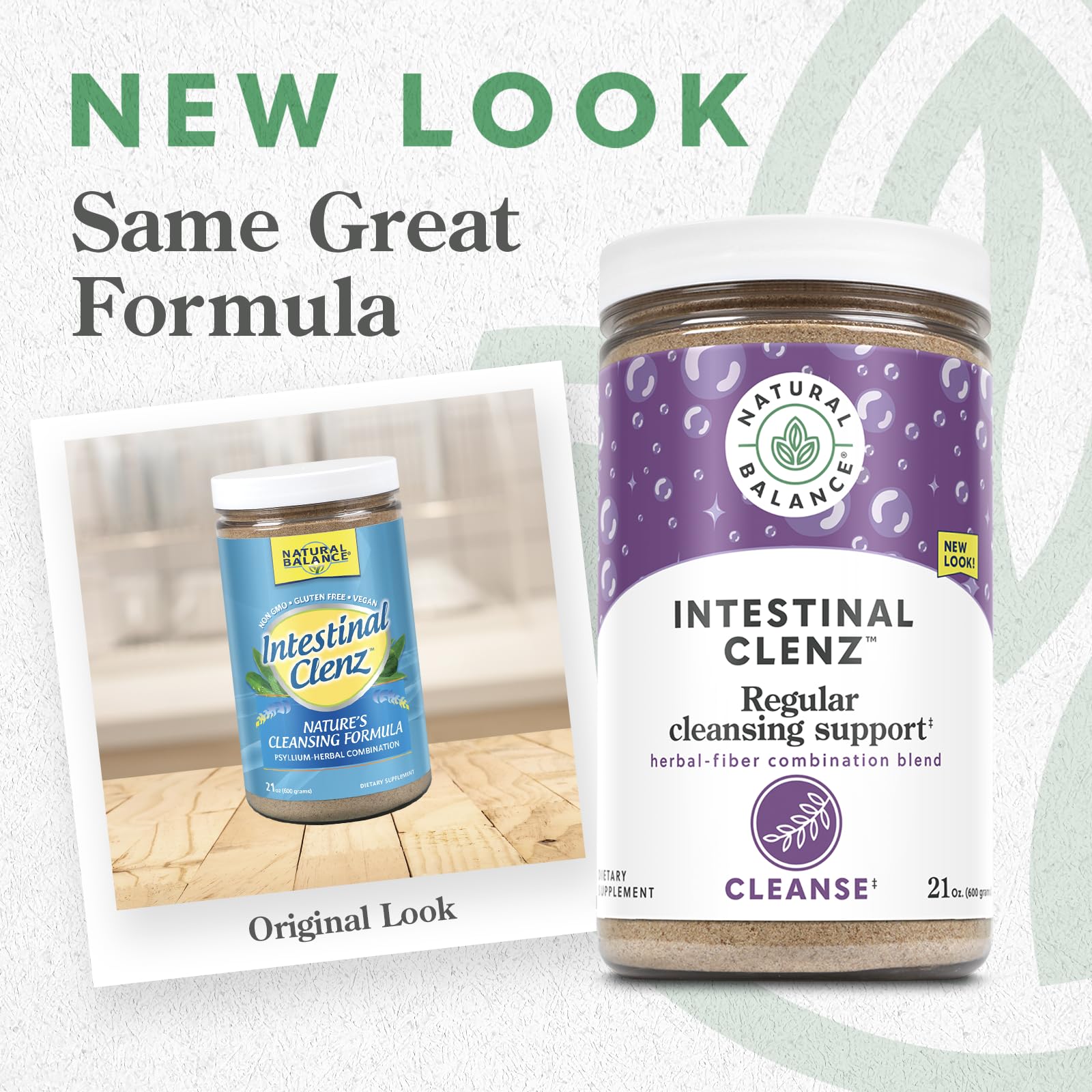 Natural Balance Intestinal Clenz – cuillère-doseuse, dose précise pour favoriser la digestion et la détox.