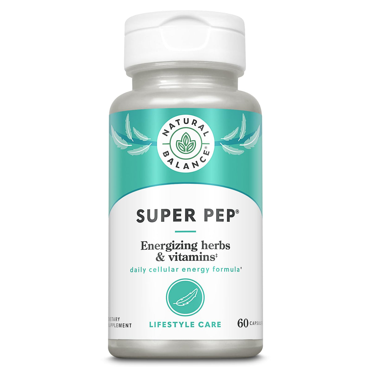 Natural Balance Super Pep bouteille: énergie durable prête à l'emploi pour votre journée.