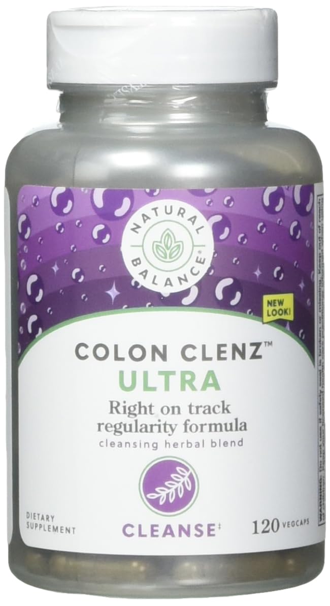 Natural Balance Ultra Colon Clenz: bouteille pratique pour votre routine digestive.