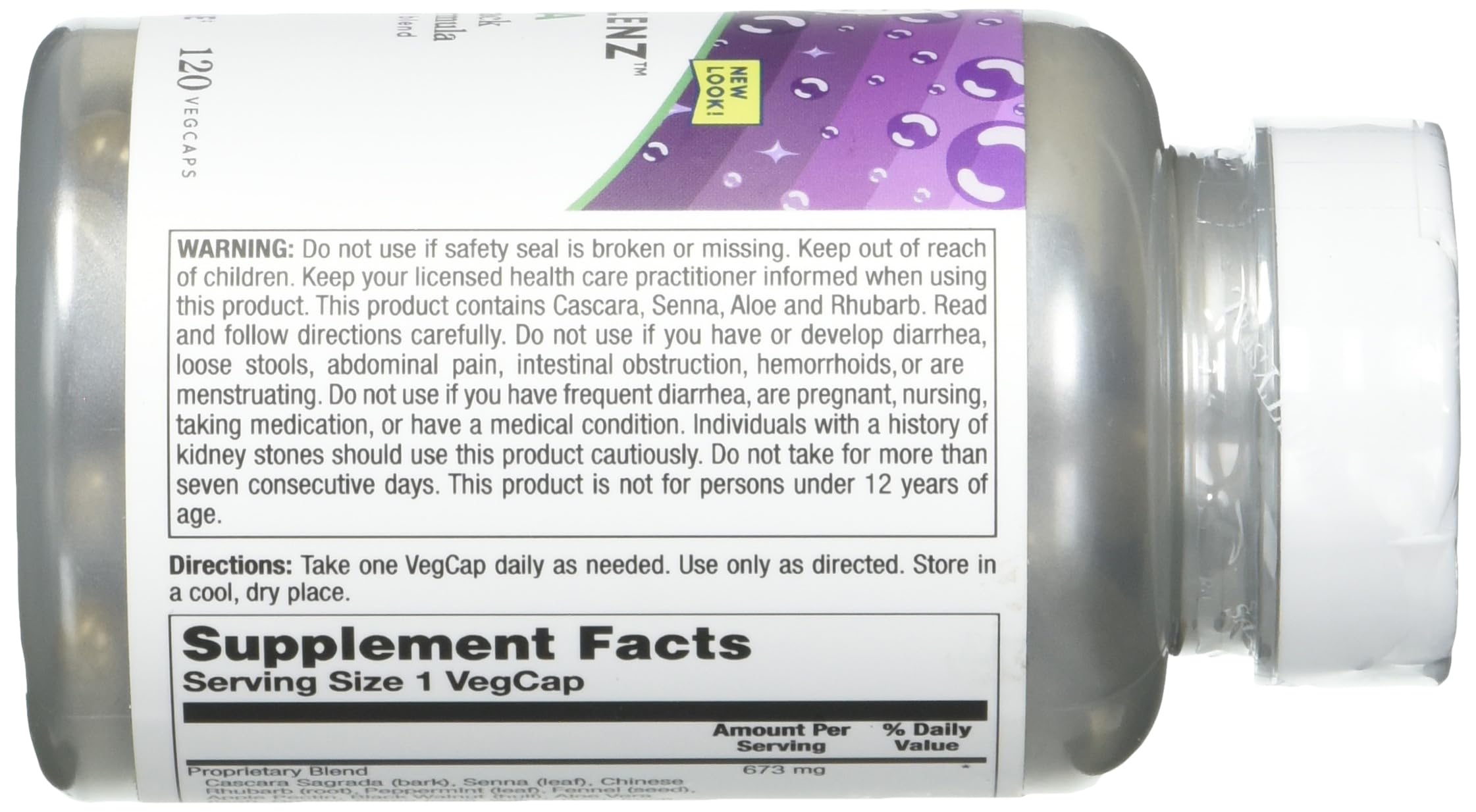 Natural Balance Ultra Colon Clenz: capsules vegetariennes faciles à prendre chaque soir.