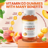 Natural BioScience gomme D3 K2, meilleure absorption avec MK7, formulation végétarienne.