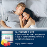Ambiance nocturne et détente avec le produit Natural BioScience pour préparer le sommeil.