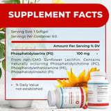 Natural BioScience PS100, extrait de lécithine de tournesol comme ingrédient clé.