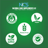 Bouteille Natural Care Supplements sur étagère prête à être ajoutée à la routine.