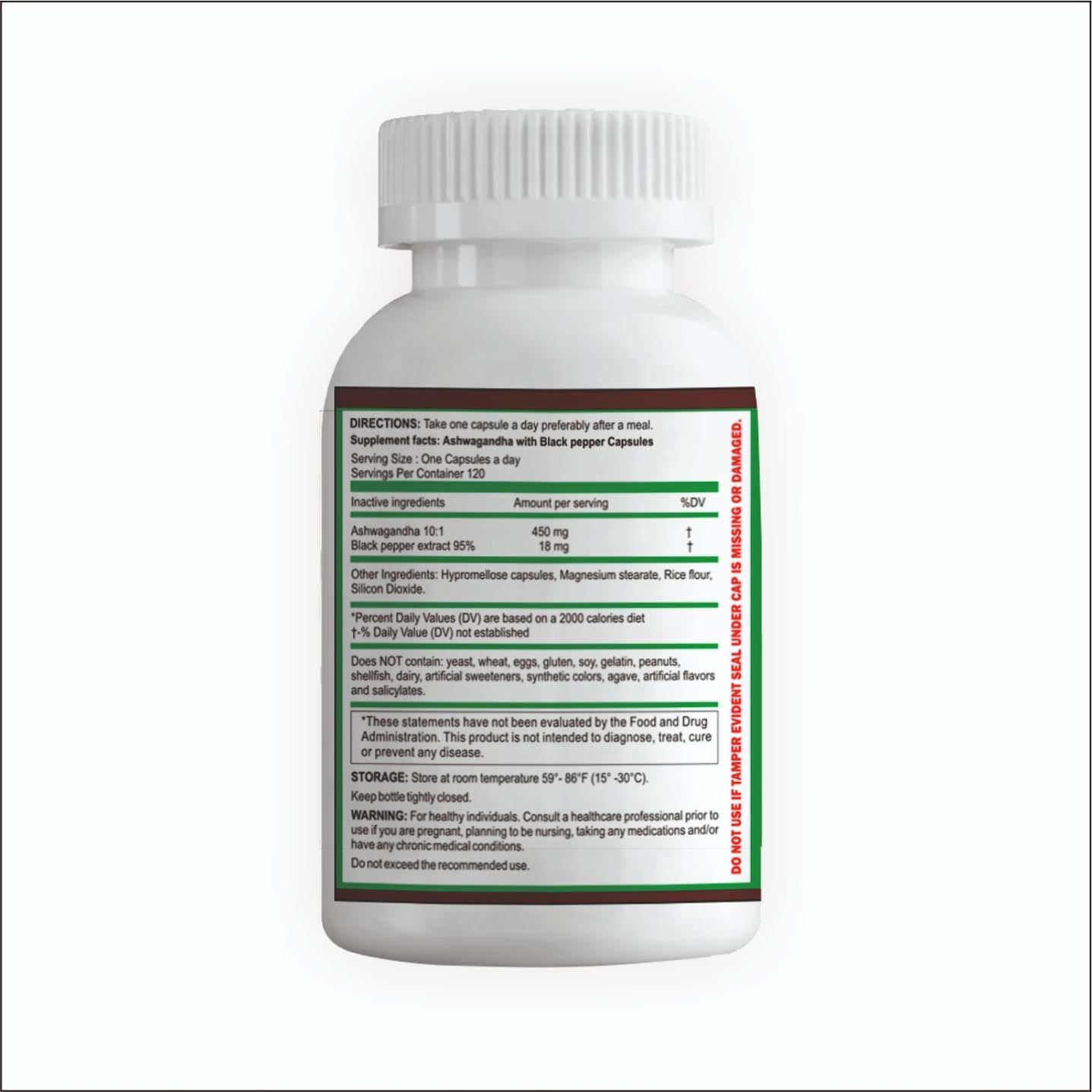 Cuillère-dose Natural Care pour dosages précis d’ashwagandha.