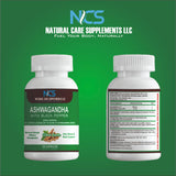 Rituel quotidien avec Natural Care Supplements Ashwagandha pour plus de sérénité.