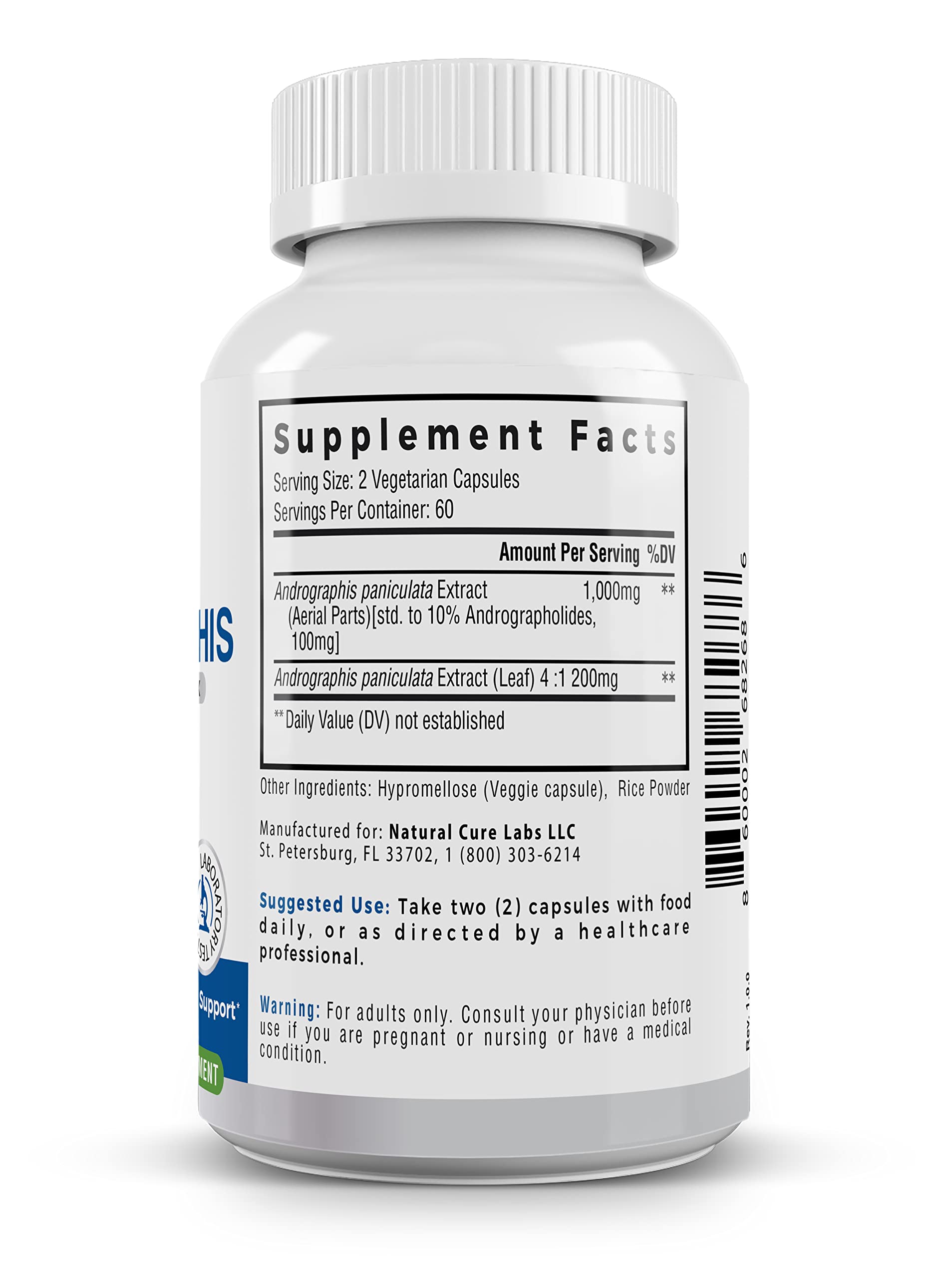 Natural Cure Labs – Avantages potentiels pour le bien-être digestif et immunitaire.