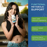 Natural Cure Labs Level Off – gros plan sur la composition des ingrédients.