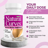 Natural Curves – mélange botanique visible pour un buste naturellement plus harmonieux.