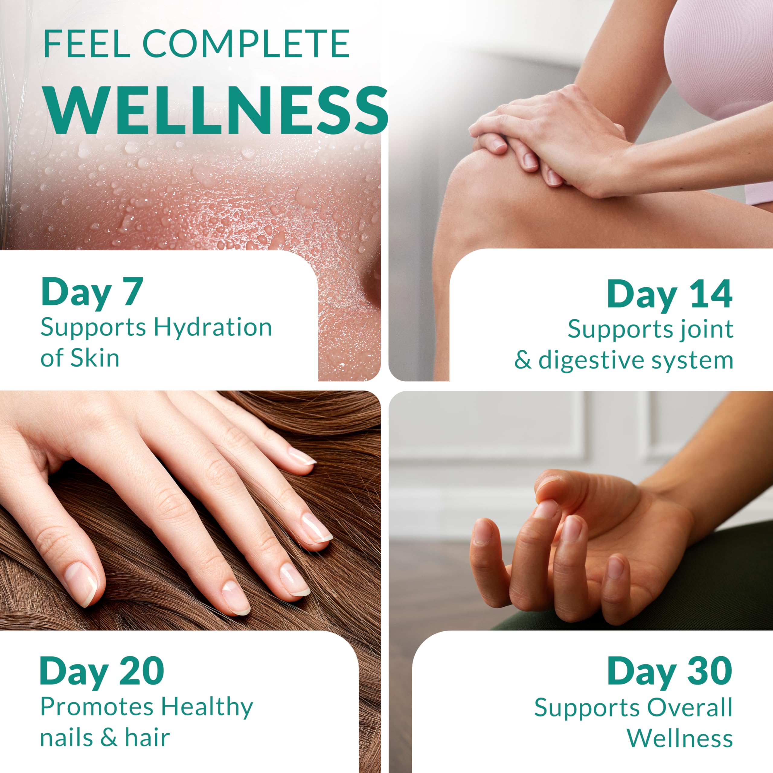 Natural Elements capsules collagene activité physique: soutien après l'entraînement