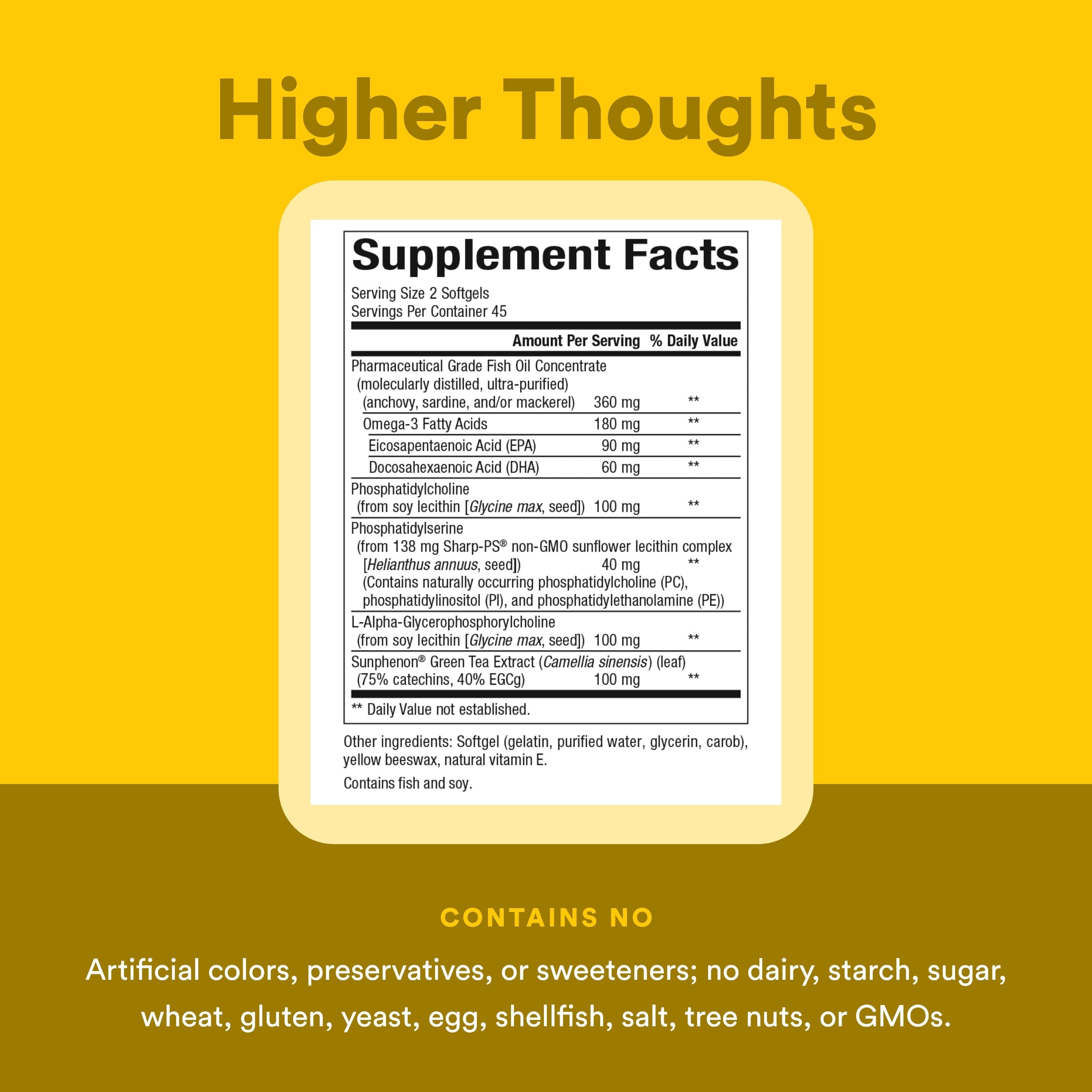 Natural Factors 3 Brains – étiquette visible, formulation simple à suivre.