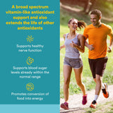 Natural Factors Acide alpha-lipoïque 100 mg, bouteille, utilisation quotidienne pratique.