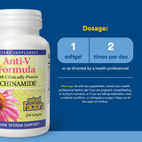 Natural Factors Anti-V Formula: gélules clos, facilité d’ingestion