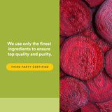 Natural Factors Beets & Berries, saupoudré sur popcorn pour une collation saine.