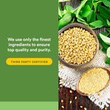 Natural Factors Betaine HCL 500 mg – certification tierce partie, pureté et qualité vérifiables.