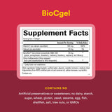 Natural Factors BioCgel Vitamine C BerryRich – mélange BerryRich de fruits entiers pour des antioxydants naturels.