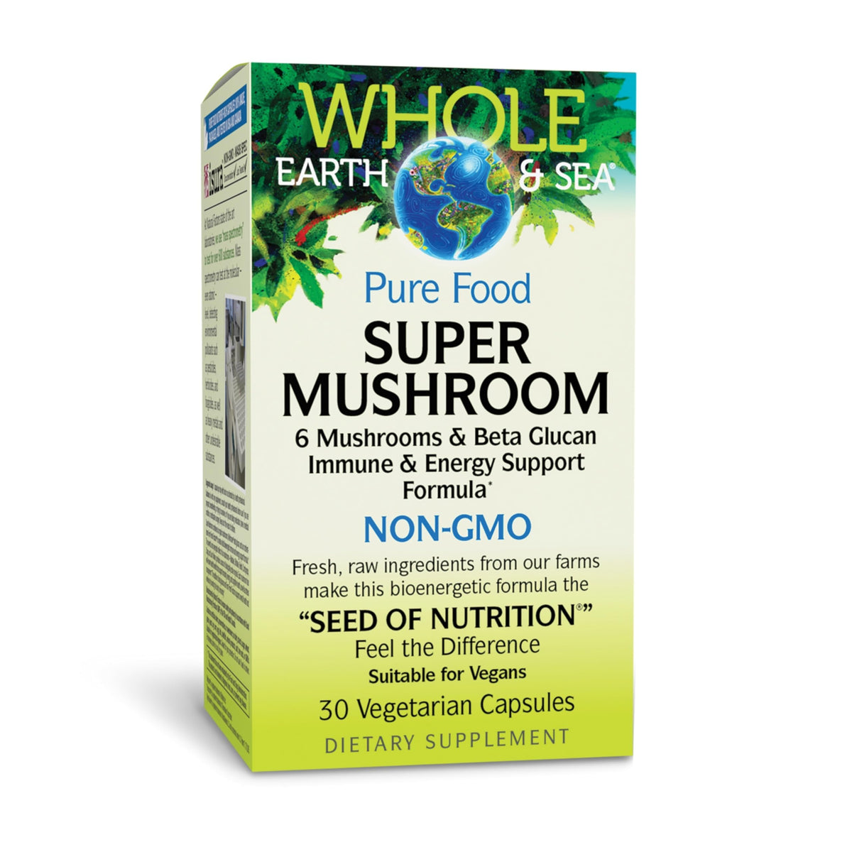 Natural Factors Super Mushroom – bouteille: capsules faciles à intégrer au quotidien.