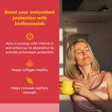 Natural Factors Citrus Bioflavonoides 650mg bouteille — pigments naturels des agrumes.