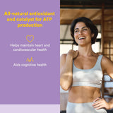 Natural Factors CoQ10 50 mg, absorption améliorée grâce à l'huile de riz