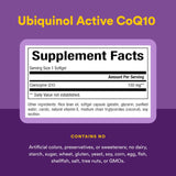 Natural Factors CoQ10, absorption élevée favorise une énergie soutenue.