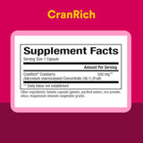 Certification indépendante CranRich, assurance qualité et pureté du produit.