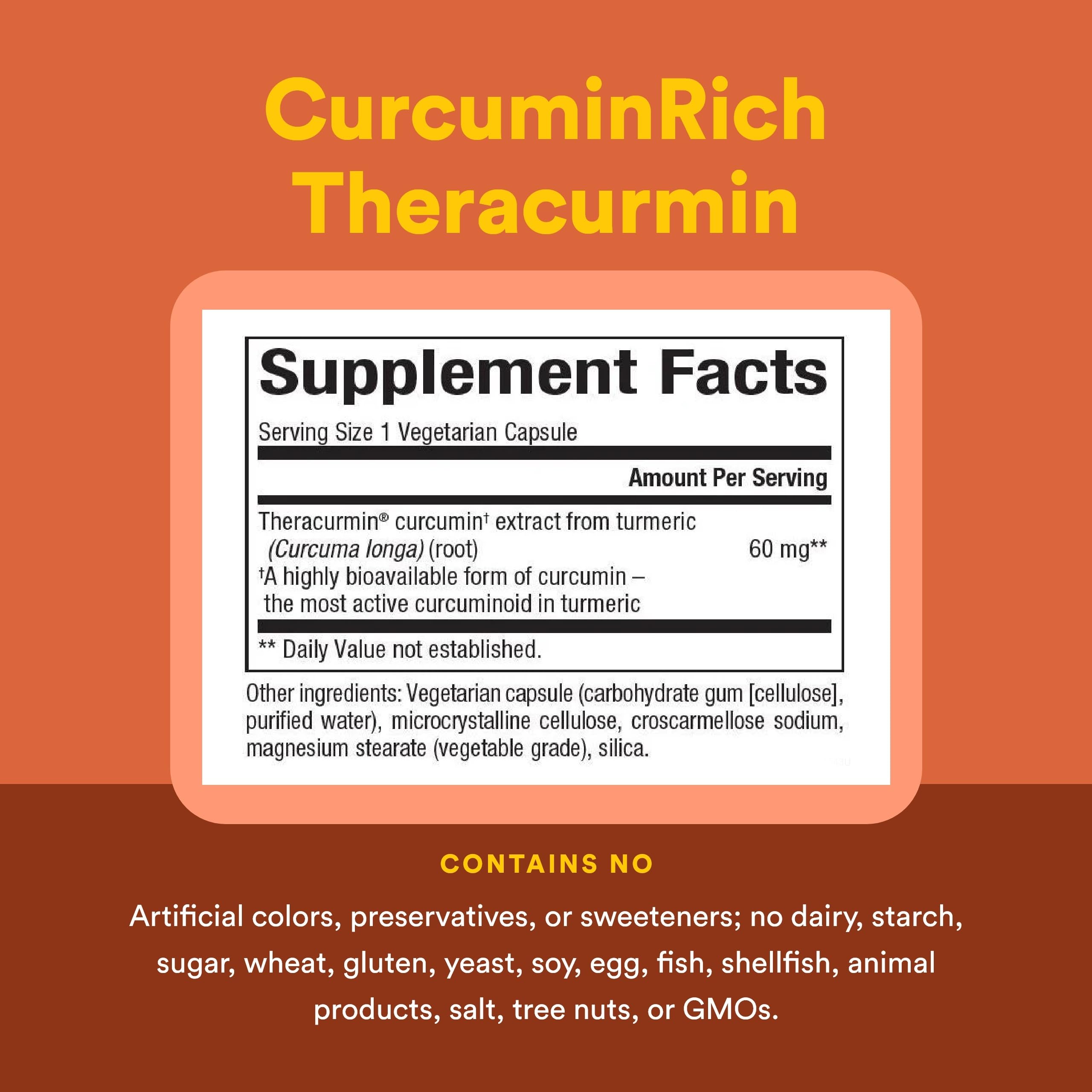 Natural Factors CurcuminRich Theracurmin — emballage coffret élégant et informatif.
