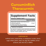 Natural Factors CurcuminRich Theracurmin — emballage coffret élégant et informatif.