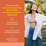 Natural Factors CurcuminRich Theracurmin — gélules végétales faciles à avaler après l’entraînement.