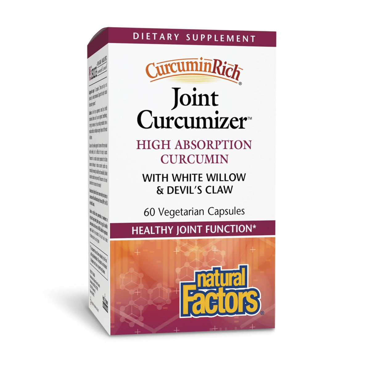 Natural Factors Curcumizer: bouteille de 60 capsules, soutien éventuel des articulations et du cœur.