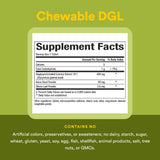 Natural Factors DGL comprimés à mâcher sans glycyrrhizine pour une utilisation pratique