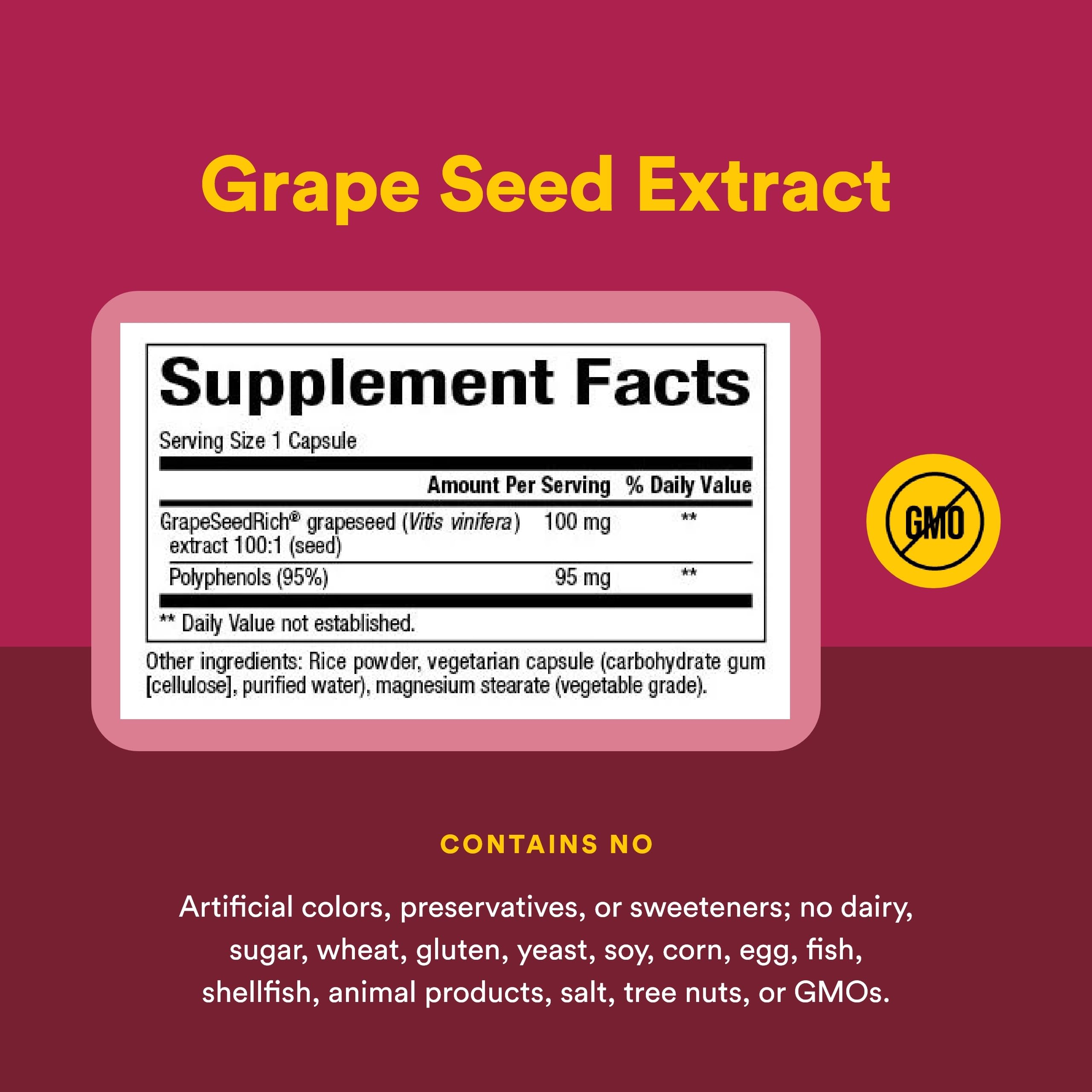 Natural Factors étiquette produit claire indiquant dosage et bénéfices potentiels.