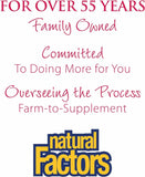 Natural Factors extrait de raisin offrant des bénéfices pour le cœur, les yeux et le cerveau.