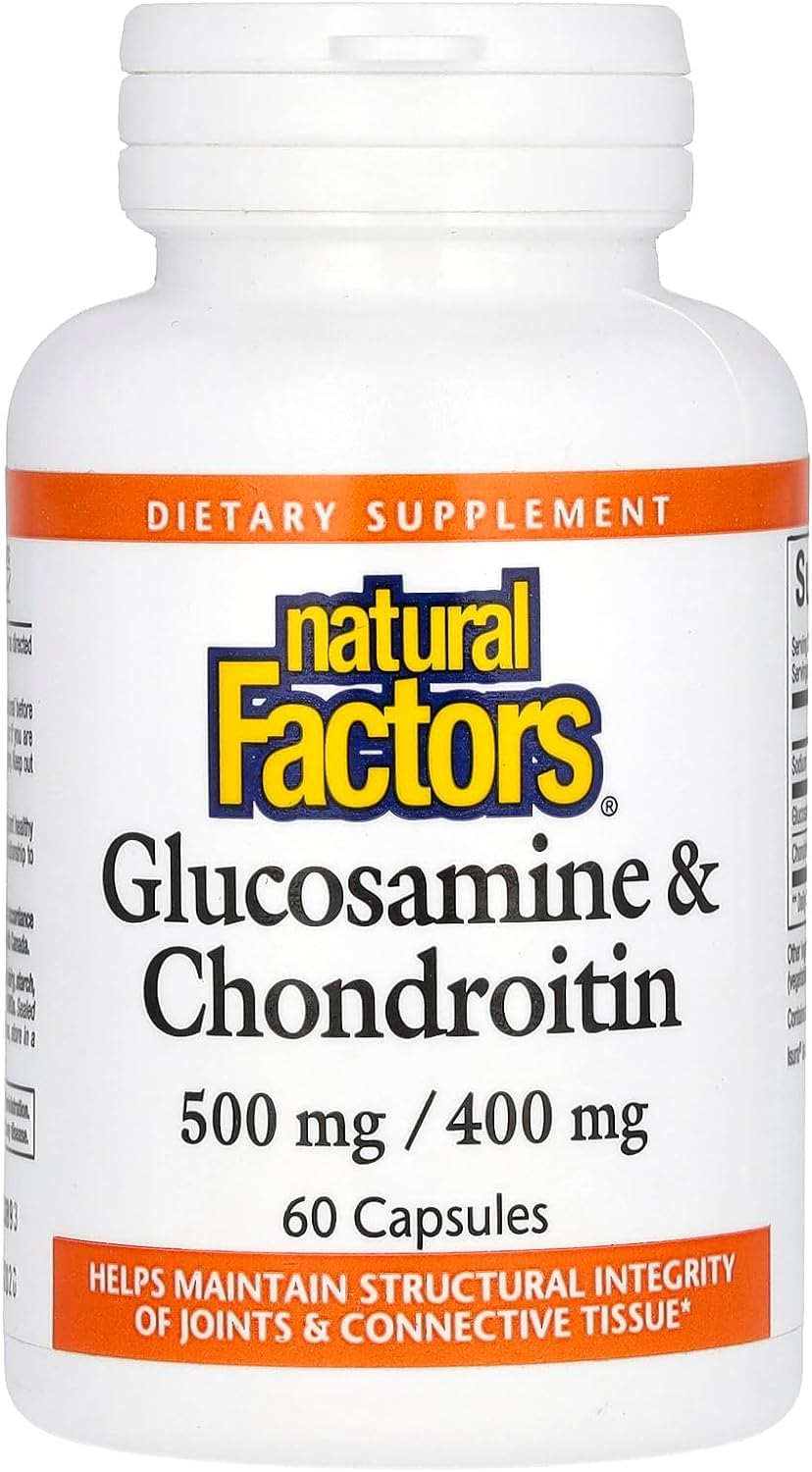 Natural Factors Glucosamine-Chondroitin détails produit, éléments clés pour une utilisation réfléchie.