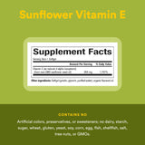 Graines de tournesol utilisées par Natural Factors - source naturelle de vitamine E.