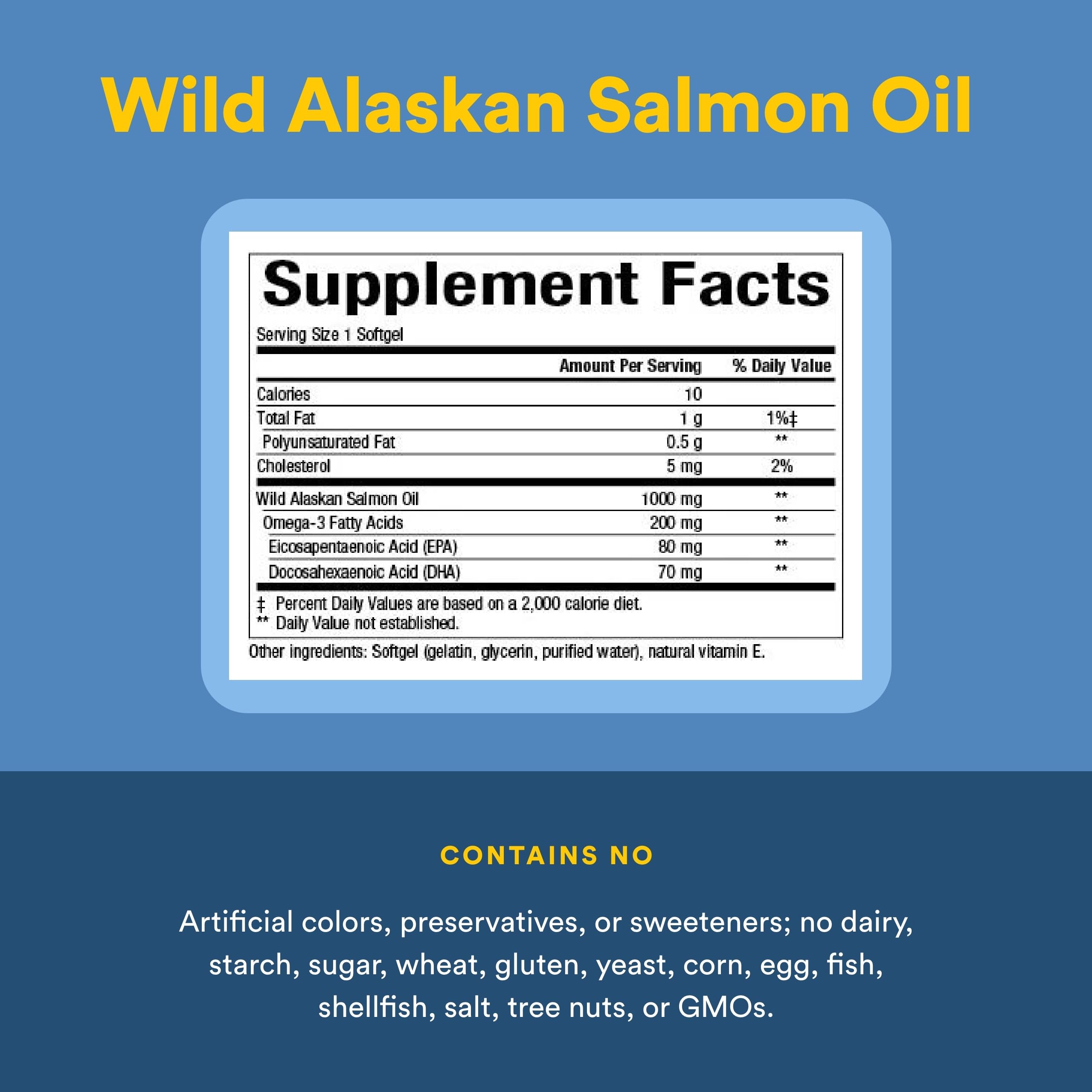 Natural Factors huile saumon alaskan — flacon doré, pureté et accessibilité.