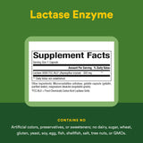Natural Factors Lactase Enzyme, dose recommandée avant le repas pour plus de confort.