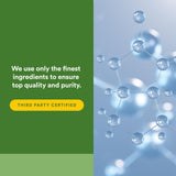 Natural Factors Lactase Enzyme, étiquette certifiée affichant les informations de sécurité.