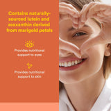 Natural Factors Lutein gélules 40 mg: antioxydants pour yeux et peau.