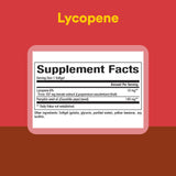 Natural Factors Lycopène 10 mg fiche-information : détails sur ingrédients et utilisation potentielle.