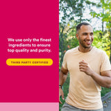 Natural Factors Magnésium Citrate – face arrière du flacon pour les informations