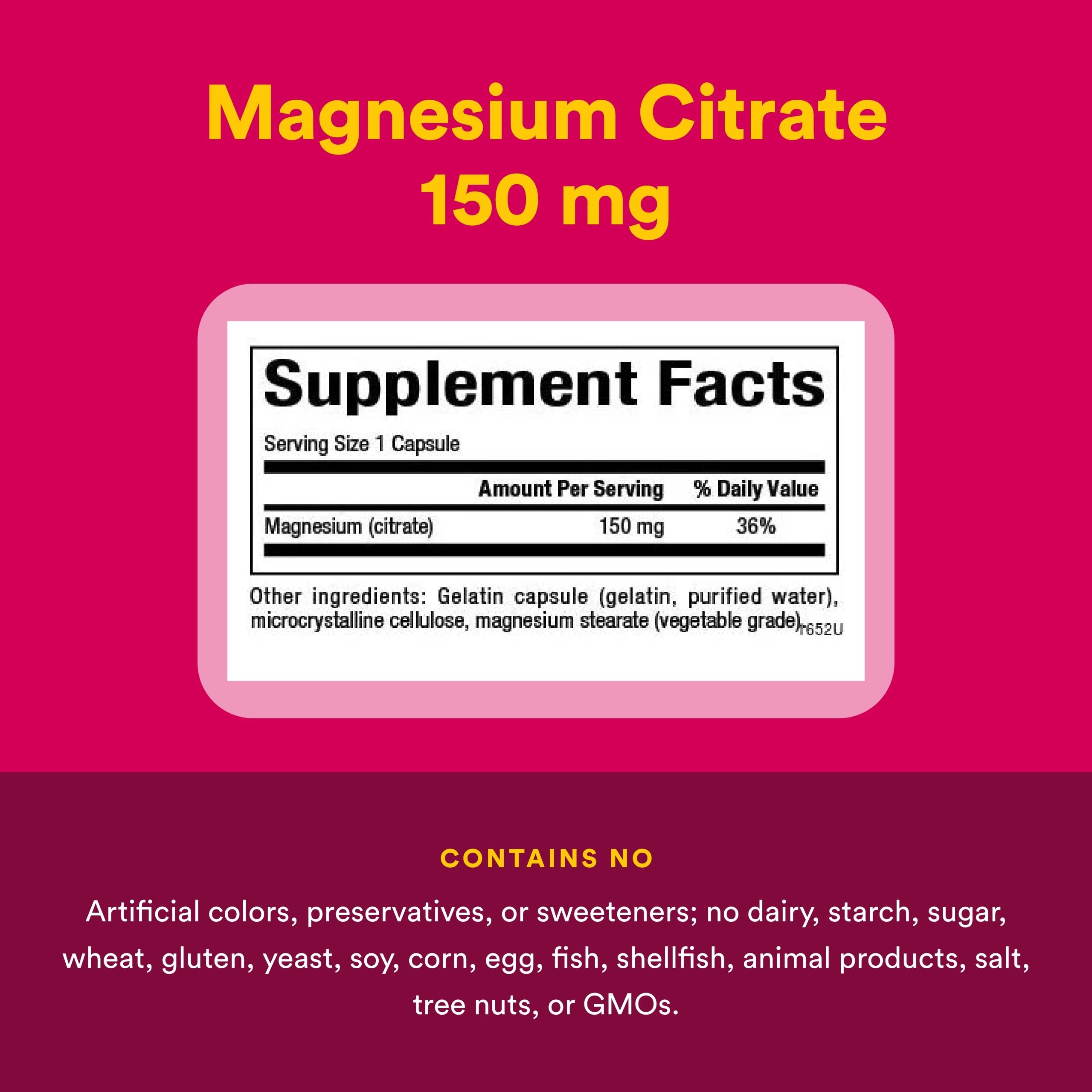 Natural Factors Magnésium Citrate – logo et identité de qualité
