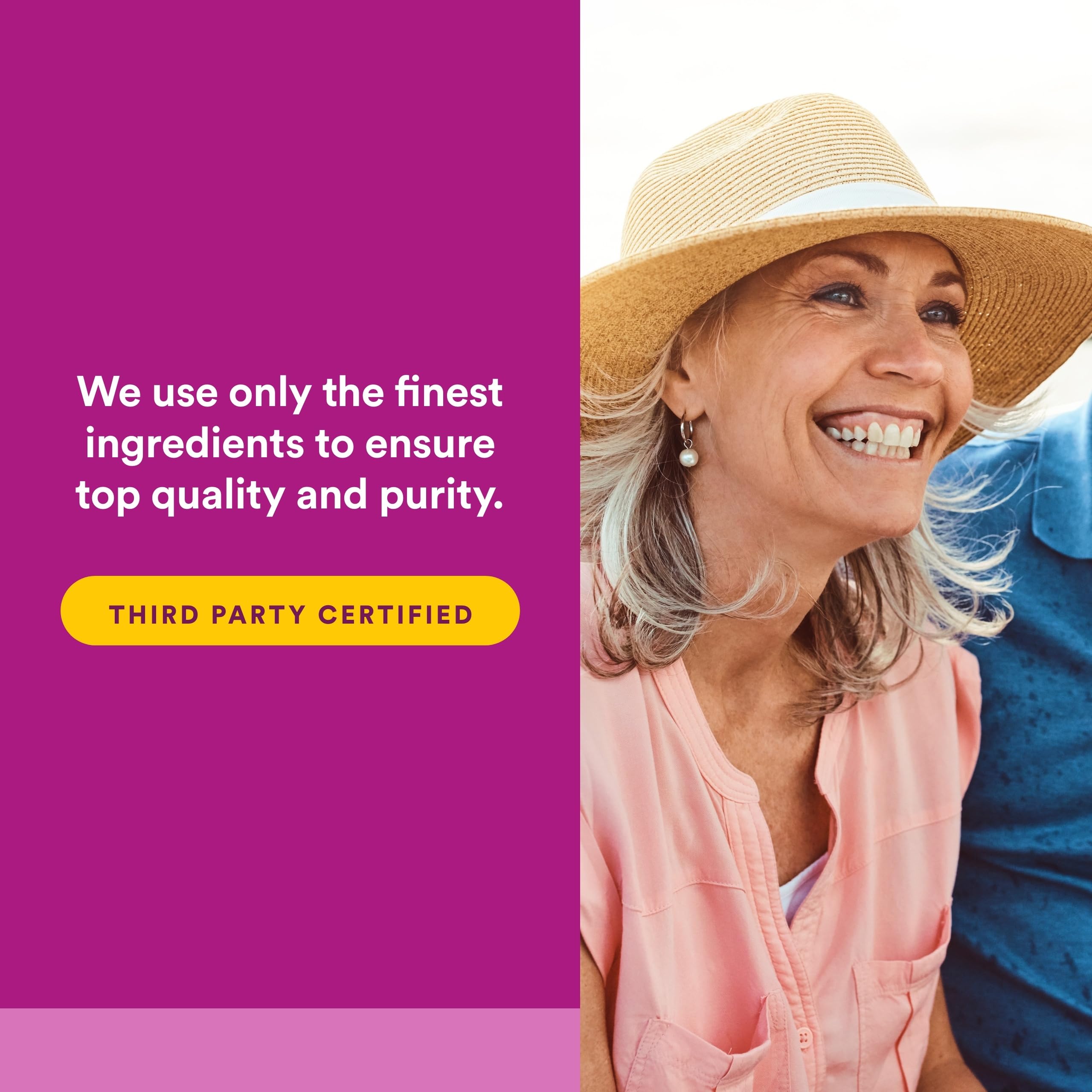Natural Factors Methylcobalamine 1000 mcg, certifications ISURA garantissant pureté.