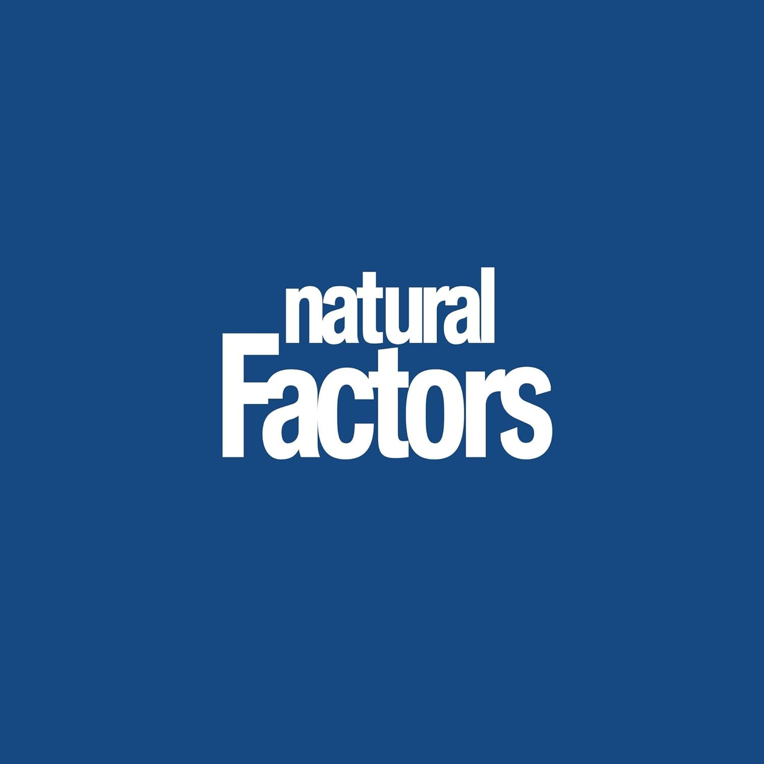 Natural Factors Methylcobalamine 1000 mcg, usine et contrôle qualité rigoureux.